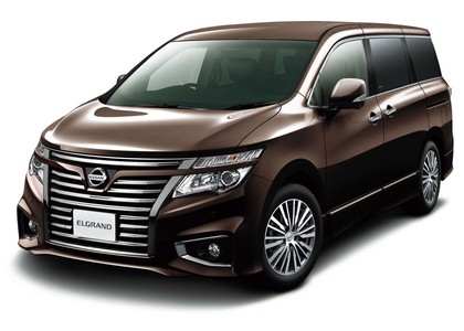 Ворсовые коврики на Nissan Elgrand (E52) 2010 - 2025 в Барнауле