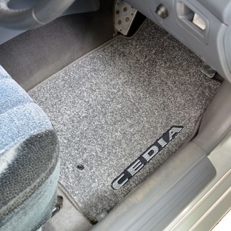 Ворсовые коврики на Mitsubishi Lancer Cedia 2000 - 2004 в Барнауле