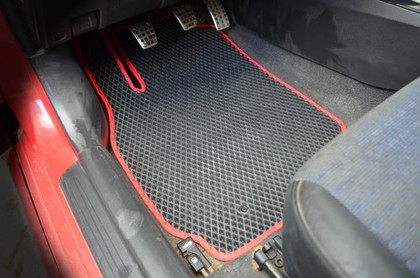 Ворсовые коврики на Mitsubishi Lancer IX 2000 - 2010 в Барнауле