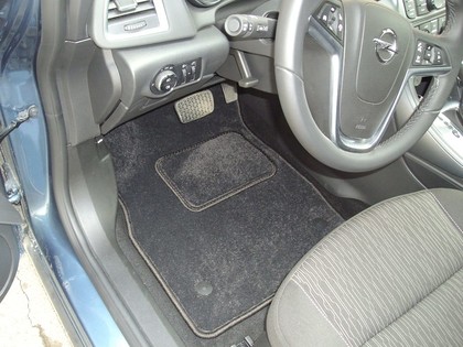 Ворсовые коврики на Opel Astra J 2009 - 2015 в Барнауле