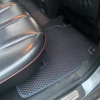 Ворсовые коврики на Hyundai Santa Fe II 2005 - 2012 в Барнауле