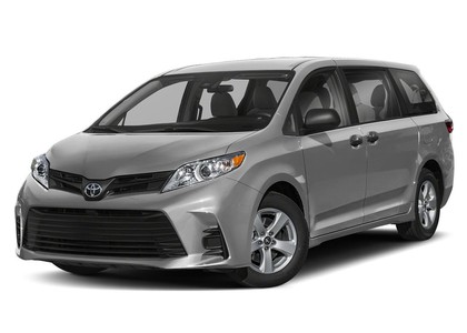 Ворсовые коврики на Toyota Sienna III 2010 - 2020 в Барнауле