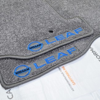 Ворсовые коврики на Nissan Leaf (ZE0) 2009 - 2012 в Барнауле