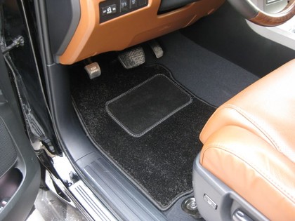 Ворсовые коврики на Toyota Tundra II 2006 - 2022 в Барнауле