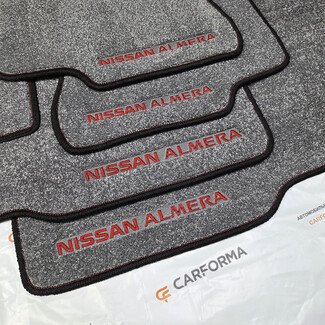 Ворсовые коврики на Nissan Almera 2 (N16) 2000&nbsp;-&nbsp;2006 в Барнауле