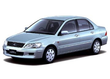Ворсовые коврики на Mitsubishi Lancer Cedia 2000 - 2004 в Барнауле