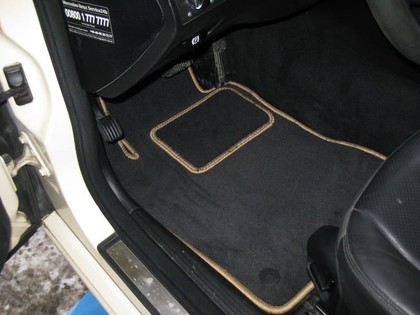 Ворсовые коврики на Mercedes E (W211) 2002 - 2009 в Барнауле