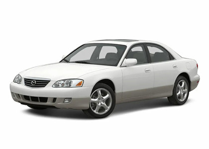 Ворсовые коврики на Mazda Xedos 9 1993 - 2003 в Барнауле