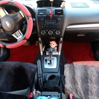 Ворсовые коврики на Subaru Forester IV 2012 - 2019 в Барнауле