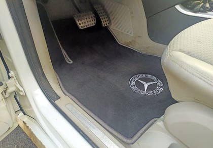 Ворсовые коврики на Mercedes B (W245) 2005 - 2012 в Барнауле