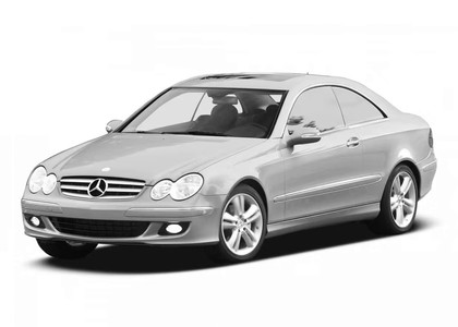 EVA коврики на Mercedes CLK (C209) 2002 - 2009 в Барнауле
