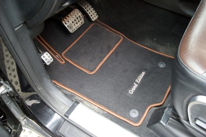 Ворсовые коврики на Mercedes GL (X164) 2006 - 2012 в Барнауле