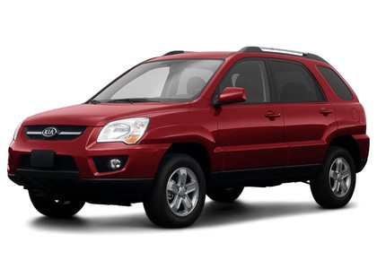 Ворсовые коврики на KIA Sportage II 2004 - 2009 в Барнауле