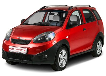 Ворсовые коврики на Chery IndiS 2011 - 2016 в Барнауле
