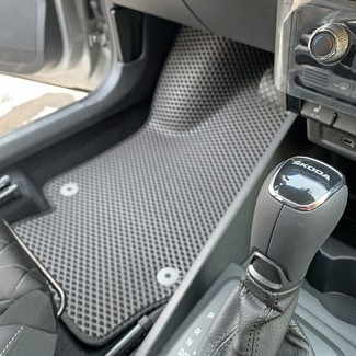 Ворсовые коврики на Skoda Rapid II 2019 - 2025 в Барнауле