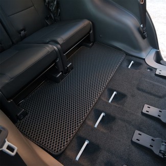 Ворсовые коврики на Mitsubishi Pajero Sport III 2015 - 2025 в Барнауле