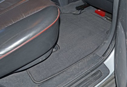 Ворсовые коврики на Hyundai Santa Fe II 2005 - 2012 в Барнауле
