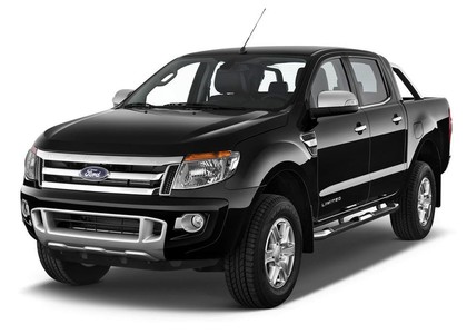 Ворсовые коврики на Ford Ranger III 2011 - 2023 в Барнауле