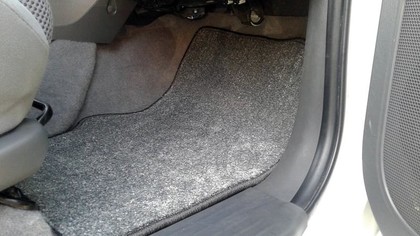 Ворсовые коврики на Toyota Hilux VII 2008 - 2015 в Барнауле