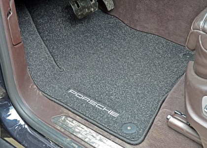 Ворсовые коврики на Porsche Cayenne II 2010 - 2018 в Барнауле