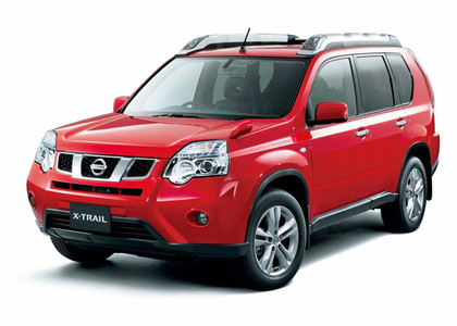 Ворсовые коврики на Nissan X-Trail II 2007 - 2015 в Барнауле