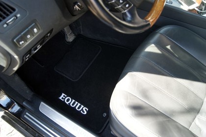 Ворсовые коврики на Hyundai Equus 2010 - 2017 в Барнауле