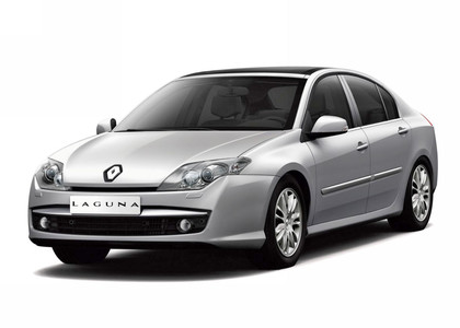 Ворсовые коврики на Renault Laguna III 2007 - 2015 в Барнауле