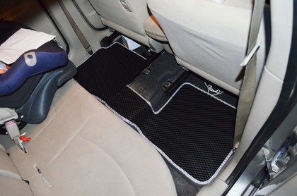 Ворсовые коврики на Mitsubishi Colt Plus VI 2004 - 2012 в Барнауле