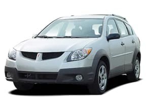 Ворсовые коврики на Pontiac Vibe I 2002 - 2008 в Барнауле