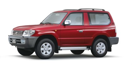 Ворсовые коврики на Toyota Land Cruiser Prado 90 1996 - 2002 в Барнауле
