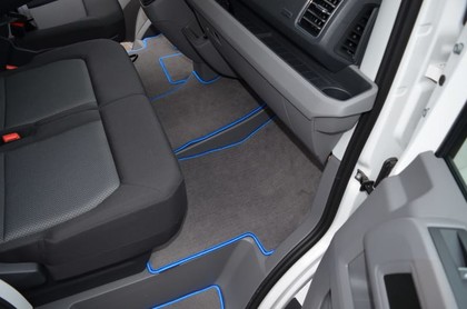 Ворсовые коврики на Volkswagen Crafter II 2016 - 2025 в Барнауле