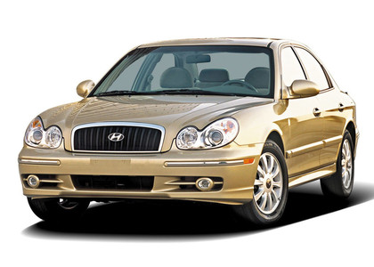 Ворсовые коврики на Hyundai Sonata 4 (EF) 1998 - 2012 в Барнауле