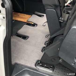 Ворсовые коврики на Volkswagen Caravelle (T5) 2003 - 2015 в Барнауле