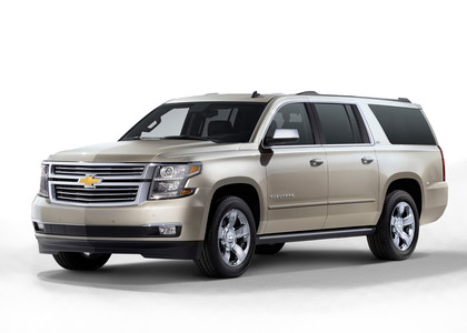 Ворсовые коврики на Chevrolet Suburban 2014 - 2020 в Барнауле