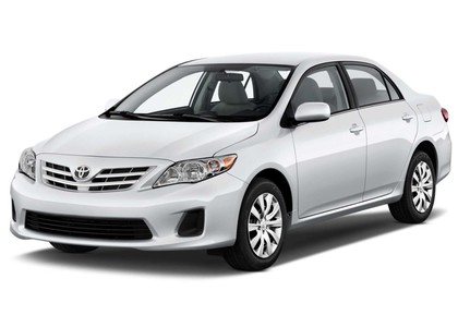 Ворсовые коврики на Toyota Corolla (E15) 2006 - 2013 в Барнауле