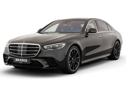 Ворсовые коврики на Mercedes S (W223, V223) 2020 - 2025 в Барнауле