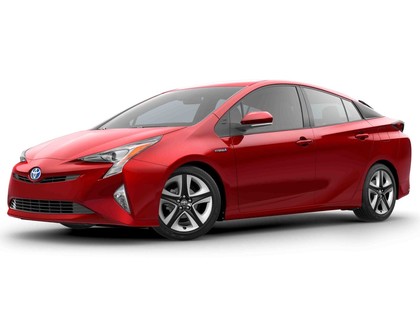 Ворсовые коврики на Toyota Prius (50) 2015 - 2023 в Барнауле