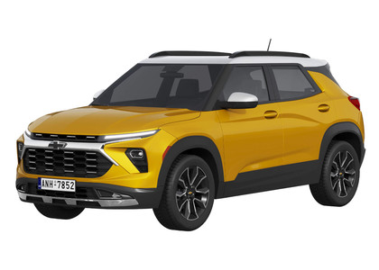 Ворсовые коврики на Chevrolet TrailBlazer III 2019 - 2025 в Барнауле