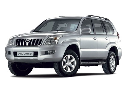 Коврики на Toyota Land Cruiser Prado 120 2002 - 2009 в Барнауле