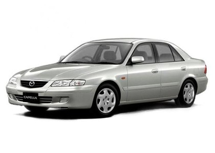 Ворсовые коврики на Mazda Capella VII 1997 - 2002 в Барнауле