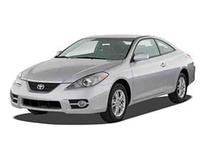 Ворсовые коврики на Toyota Camry Solara (XV30) 2003 - 2009 в Барнауле
