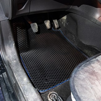 Ворсовые коврики на Ford Fiesta VI 2008 - 2019 в Барнауле