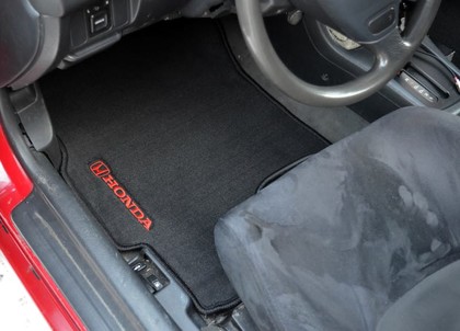 Ворсовые коврики на Honda Civic VI 2d 1995 - 2000 в Барнауле