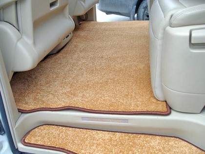 Ворсовые коврики на Toyota Alphard (H20) 2008 - 2015 в Барнауле