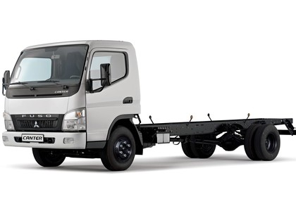 Ворсовые коврики на Mitsubishi Fuso Canter VII широкая кабина 2002 - 2017 в Барнауле