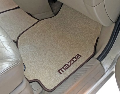 Ворсовые коврики на Mazda MPV II 1999 - 2006 в Барнауле