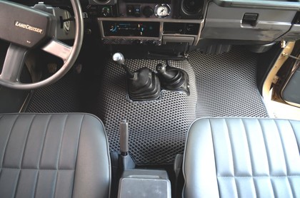 Ворсовые коврики на Toyota Land Cruiser 70 2006 - 2025 в Барнауле