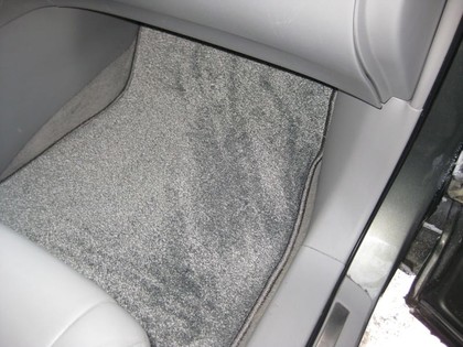 Ворсовые коврики на Toyota Highlander II 2007 - 2013 в Барнауле