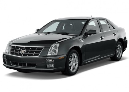 Ворсовые коврики на Cadillac BLS 2006 - 2010 в Барнауле