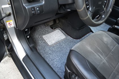 Ворсовые коврики на Honda CR-V II 2001 - 2006 в Барнауле